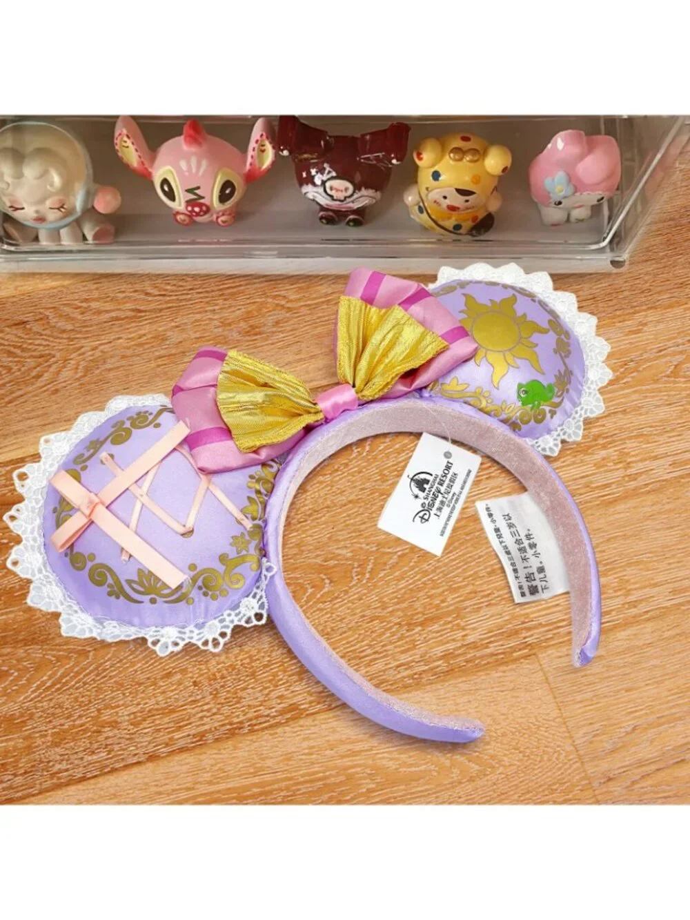 Disney.Parks Rapunzel Tangled Pascal Minnie Mickey Ears Headband NWT